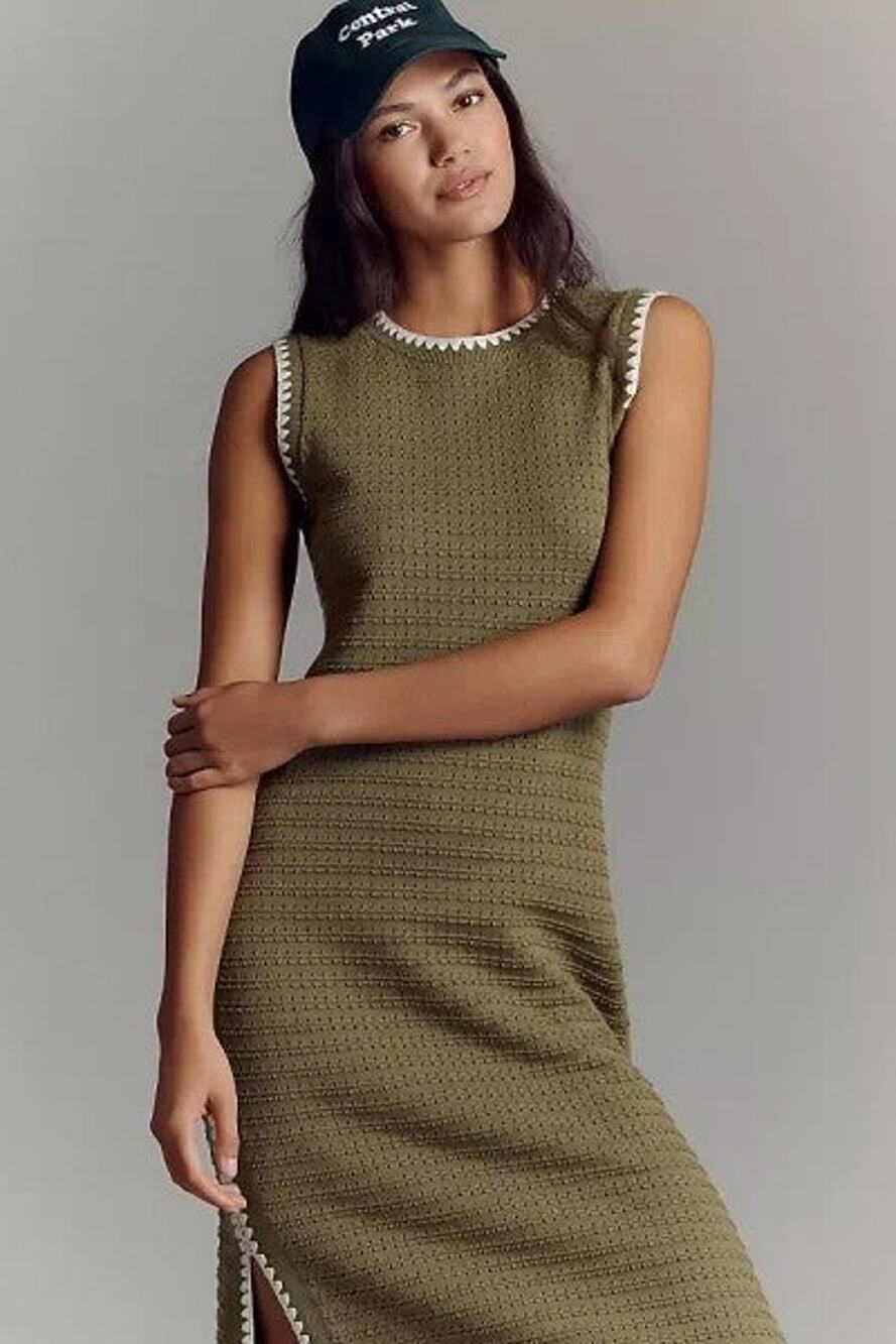 Varley Dwight Tank Midi Dress - S